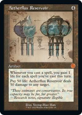 Aetherflux Reservoir (Schematic) [The Brothers' War: Retro Frame Artifacts] 65