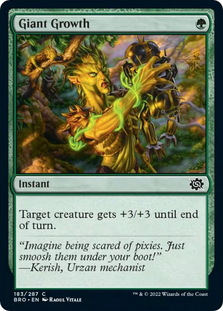 Giant Growth [The Brothers' War] 183