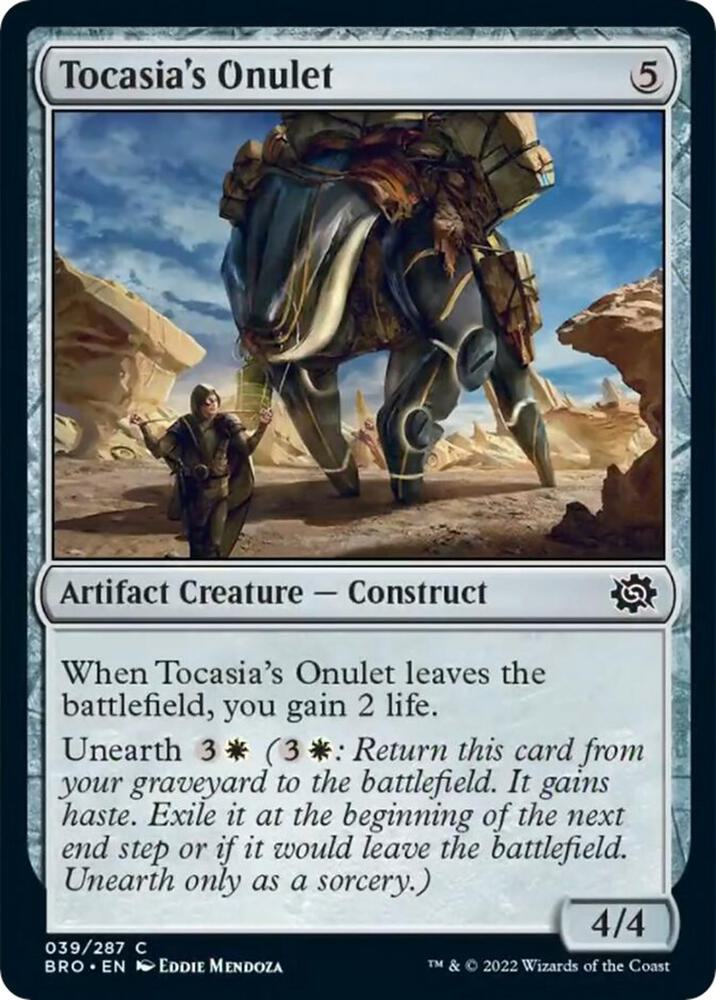Tocasia's Onulet [The Brothers' War] 39
