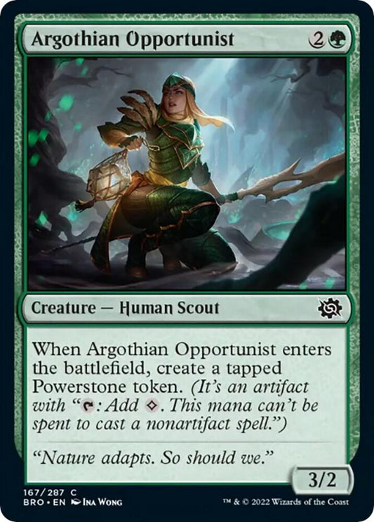 Argothian Opportunist [The Brothers' War] 167