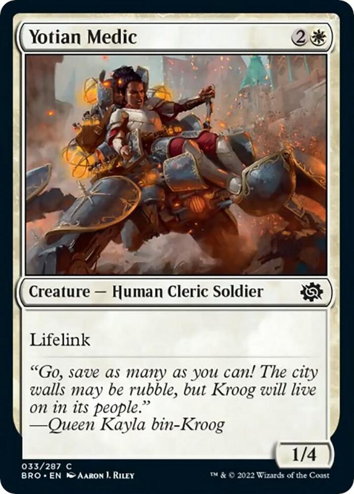 Yotian Medic [The Brothers' War] 33