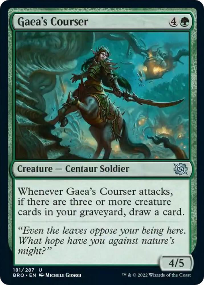 Gaea's Courser [The Brothers' War] 181