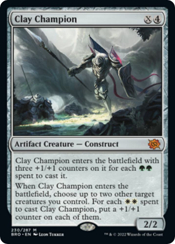 Clay Champion [The Brothers' War] 230