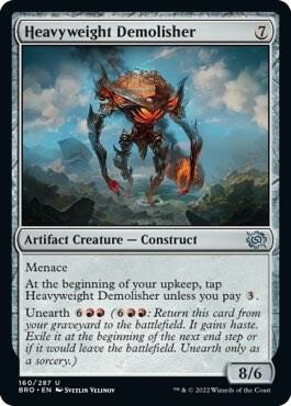 Heavyweight Demolisher [The Brothers' War] 160