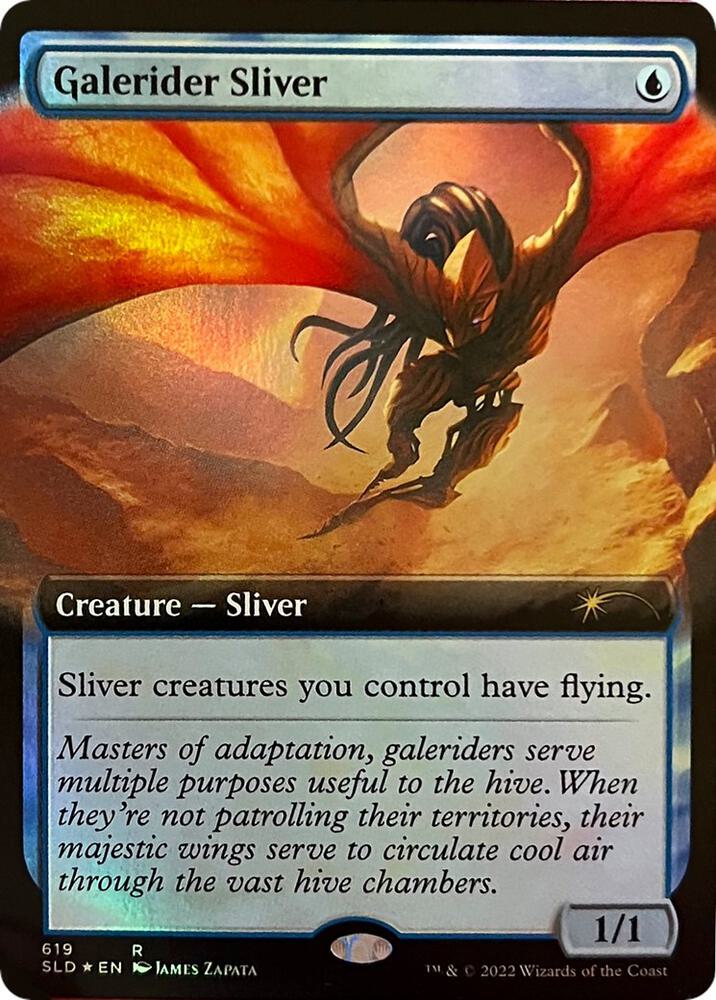 Galerider Sliver (Extended Art) [Secret Lair Drop Series] 619