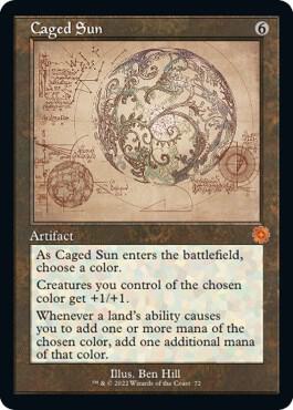 Caged Sun (Schematic) [The Brothers' War: Retro Frame Artifacts] 72