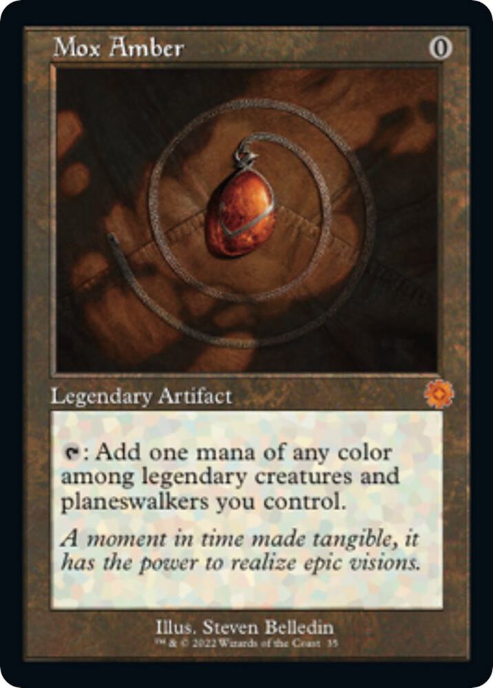 Mox Amber [The Brothers' War: Retro Frame Artifacts] 35