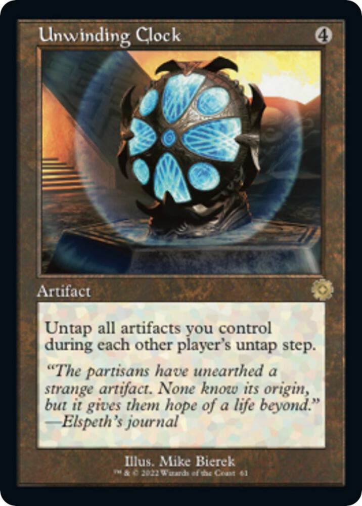 Unwinding Clock [The Brothers' War: Retro Frame Artifacts] 61