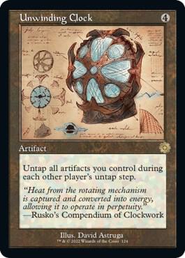 Unwinding Clock (Schematic) [The Brothers' War: Retro Frame Artifacts] 124