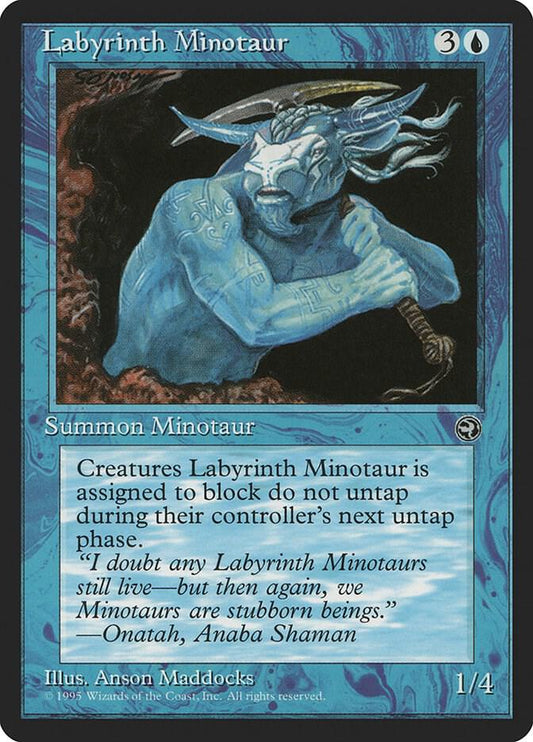 Labyrinth Minotaur [Homelands] 30