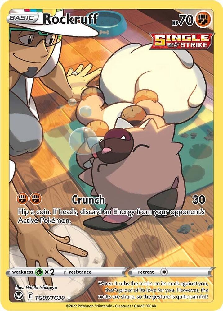 Rockruff [SWSH12: Silver Tempest Trainer Gallery] TG07/TG30