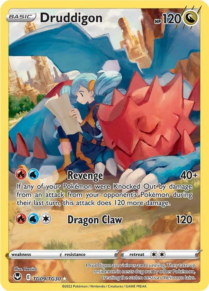 Druddigon [SWSH12: Silver Tempest Trainer Gallery] TG09/TG30