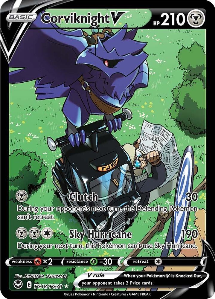 Corviknight V [SWSH12: Silver Tempest Trainer Gallery] TG18/TG30