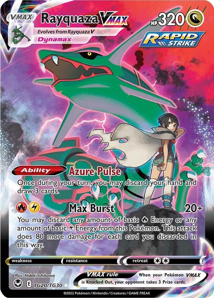 Rayquaza VMAX [SWSH12: Silver Tempest Trainer Gallery] TG20/TG30