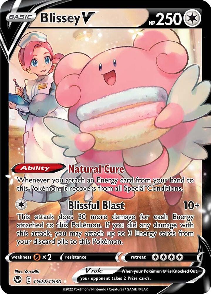 Blissey V [SWSH12: Silver Tempest Trainer Gallery] TG22/TG30