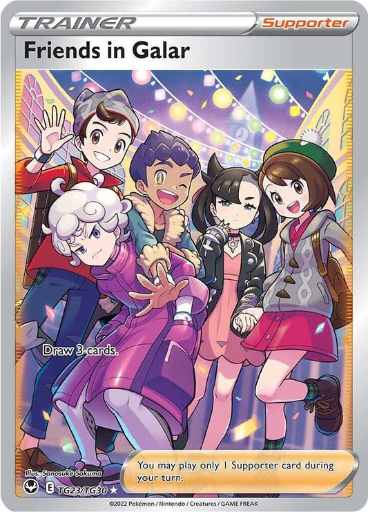 Friends in Galar [SWSH12: Silver Tempest Trainer Gallery] TG23/TG30