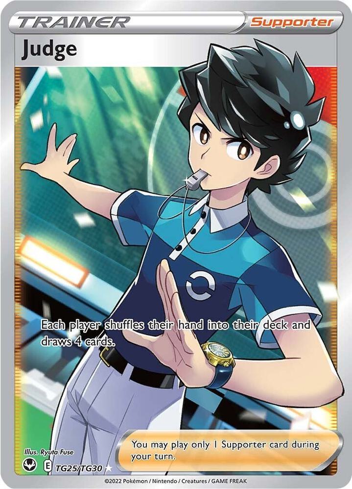 Judge [SWSH12: Silver Tempest Trainer Gallery] TG25/TG30
