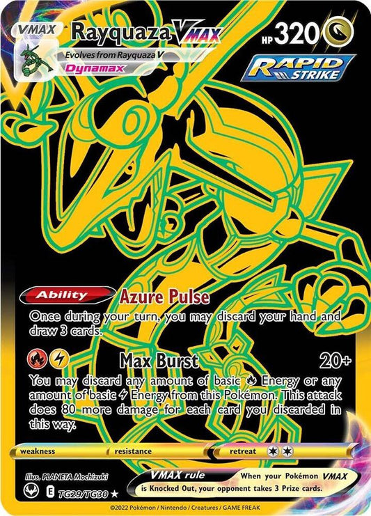 Rayquaza VMAX (Secret) [SWSH12: Silver Tempest Trainer Gallery] TG29/TG30