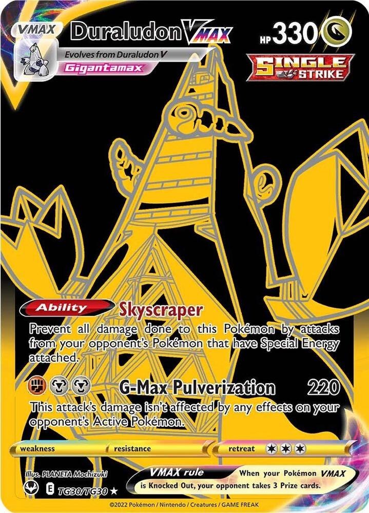 Duraludon VMAX (Secret) [SWSH12: Silver Tempest Trainer Gallery] TG30/TG30