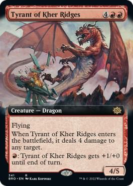 Tyrant of Kher Ridges (Extended Art) [The Brothers' War] 341