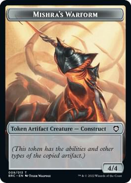 Mishra's Warform // Inkling Double-sided Token [Commander: The Brothers' War] 9 // 7
