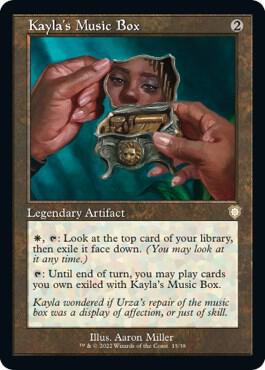 Kayla's Music Box (Retro Frame) [Commander: The Brothers' War] 15