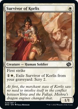 Survivor of Korlis [The Brothers' War] 28