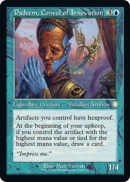 Padeem, Consul of Innovation (Retro Frame) [Commander: The Brothers' War] 91