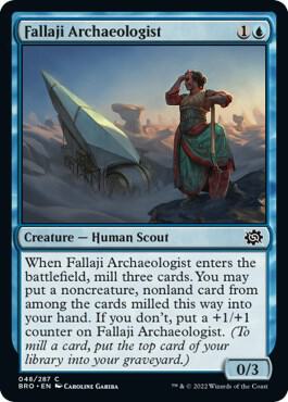 Fallaji Archaeologist [The Brothers' War] 48