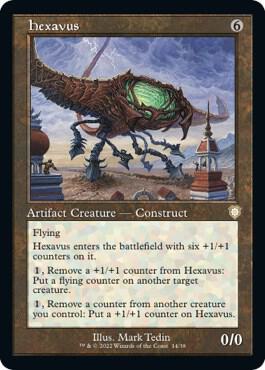 Hexavus (Retro Frame) [Commander: The Brothers' War] 14