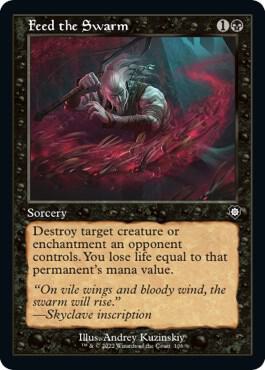 Feed the Swarm (Retro Frame) [Commander: The Brothers' War] 106