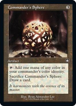 Commander's Sphere (Retro Frame) [Commander: The Brothers' War] 135