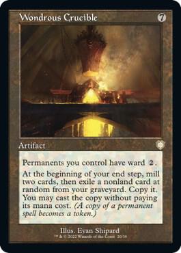 Wondrous Crucible (Retro Frame) [Commander: The Brothers' War] 20