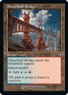 Silverbluff Bridge (Retro Frame) [Commander: The Brothers' War] 200