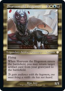 Sharuum the Hegemon (Retro Frame) [Commander: The Brothers' War] 128