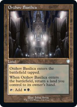 Orzhov Basilica (Retro Frame) [Commander: The Brothers' War] 191