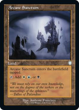 Arcane Sanctum (Retro Frame) [Commander: The Brothers' War] 173