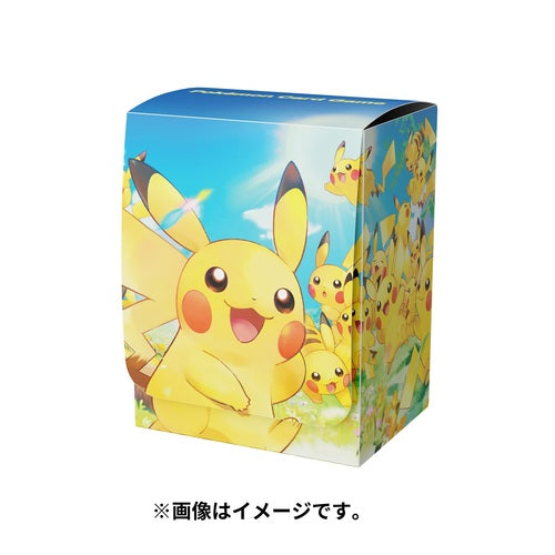 Many Pikachus Pokemon Center Japan Deckbox