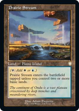 Prairie Stream (Retro Frame) [Commander: The Brothers' War] 193
