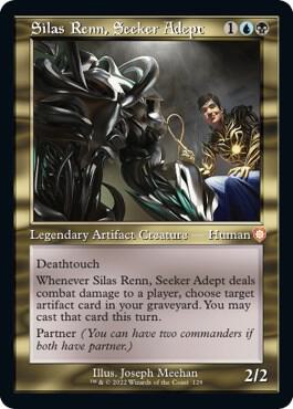 Silas Renn, Seeker Adept (Retro Frame) [Commander: The Brothers' War] 129