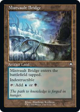 Mistvault Bridge (Retro Frame) [Commander: The Brothers' War] 189