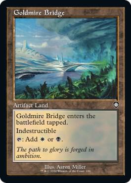 Goldmire Bridge (Retro Frame) [Commander: The Brothers' War] 186