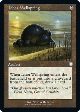 Ichor Wellspring (Retro Frame) [Commander: The Brothers' War] 143