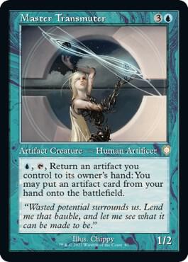 Master Transmuter (Retro Frame) [Commander: The Brothers' War] 87