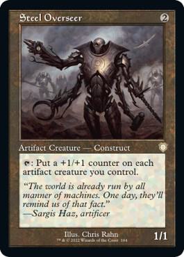 Steel Overseer (Retro Frame) [Commander: The Brothers' War] 164