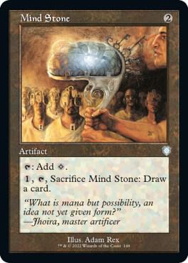 Mind Stone (Retro Frame) [Commander: The Brothers' War] 148