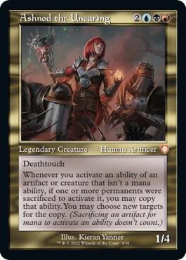 Ashnod the Uncaring (Retro Frame) [Commander: The Brothers' War] 4