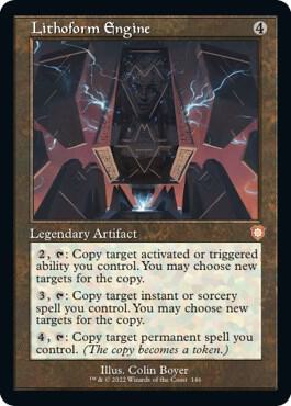 Lithoform Engine (Retro Frame) [Commander: The Brothers' War] 146
