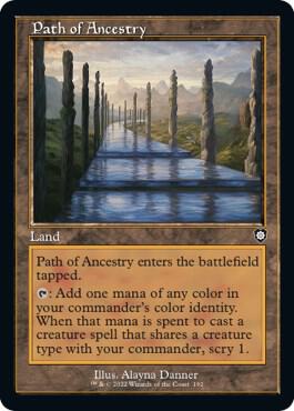 Path of Ancestry (Retro Frame) [Commander: The Brothers' War] 192