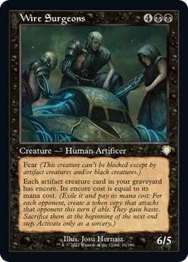 Wire Surgeons (Retro Frame) [Commander: The Brothers' War] 10